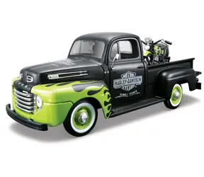 Maisto Harley-Davidson Custom 1948 Ford F-1 Pickup + 1948 FL Panhead