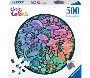 Ravensburger Kruhové puzzle: Houby