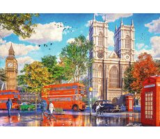 Trefl - Puzzle - Premium Plus Tea Time: Pohled na Londýn