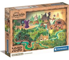 Clementoni PUZZLE Story Maps: Sněhurka