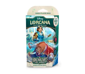 Disney Lorcana: Archazia's Island - Ruby & Sapphire Starter Deck (Belle & Beast)