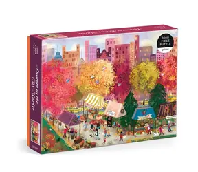 Galison Puzzle Podzim na městském trhu 1000 dílků