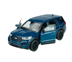 Welly Ford Explorer 2023 tmavě modrá 1:34