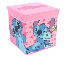 Cozy Noxxiez SB602 Stitch - úložný box a taburetka pro holky