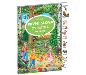 Presco Group Ella&Max Na cesty – Velká knížka ZVÍŘÁTKA – PRVNÍ SLOVA
