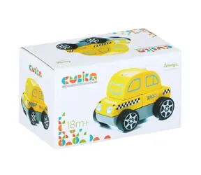 CUBIKA 13159 Taxi vůz - dřevěná skládačka
