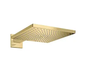 Hansgrohe Raindance E - Hlavová sprcha | 30x30 cm leštěný vzhled zlata