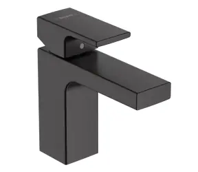 Hansgrohe Vernis Shape - Umyvadlová baterie s výpustí | EcoSmart | matná černá