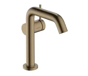 Hansgrohe Tecturis S - Umyvadlová baterie s výpustí Push-Open | CoolStart | EcoSmart | kartáčovaný bronz