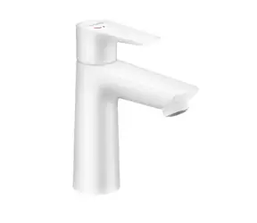 Hansgrohe Talis E - Umyvadlová baterie s výpustí | CoolStart matná bílá