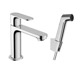 Hansgrohe Rebris S - Umyvadlová baterie s bidetovou sprškou chrom