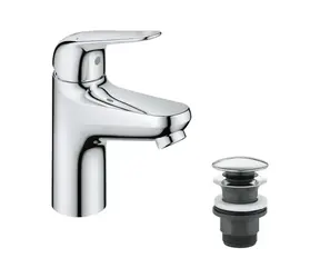 Grohe - Umyvadlová baterie, s výpustí Push-Open, chrom
