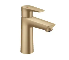 Hansgrohe - Umyvadlová baterie s výpustí, CoolStart, kartáčovaný bronz