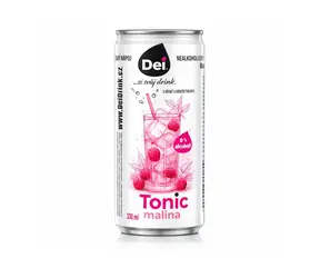 Dei Nealkoholický Perlivý Nápoj tonic malina 330 ml