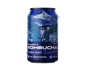 Prager's Kombucha 330 ml yerba maté