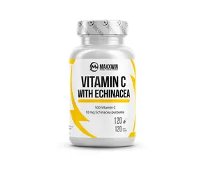 MaxxWin Vitamín C 500 mg + Echinacea 120 cps