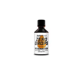BioTech USA Zero Drops hořká čokoláda 50 ml