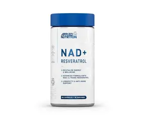 Applied Nutrition Nad+ Resveratrol 60 cps