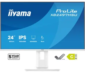 23.8" IIYAMA ProLite XB2497HSU-W1 bílá