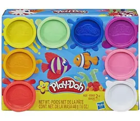 Hasbro Play-Doh Balení 8 barevných kelímků - Rainbow