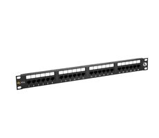 Solarix patch panel 24x RJ45 CAT5E UTP