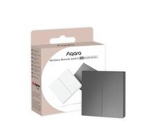 Aqara H1 WRS-R02-G) Dvojitý tlačítkový bateriový vypínač šedá