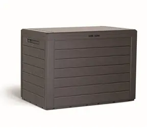 PROSPERPLAST WOODEBOX hnědá 190L/ Zahradní box