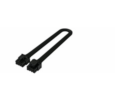 SilverStone Kabel 8-pin ATX > 4+4-pin 35 cm černá