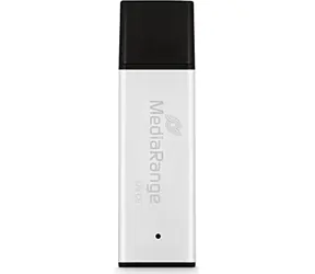MediaRange MR1903 USB-Stick 256GB stříbrná