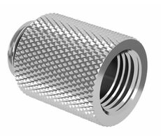 Barrow G1/4 (M-F) spojka 20mm stříbrná