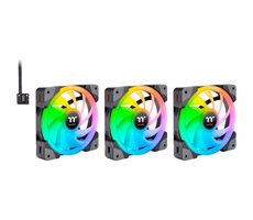 THERMALTAKE SWAFAN EX14 RGB šedá 3ks