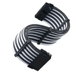 SilverStone Kabel ATX 24-Pin 300mm - černo-bílá