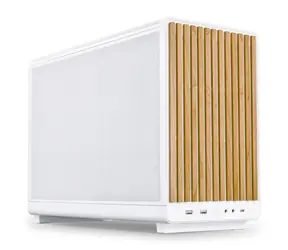 Lian Li DAN Cases A3-mATX Wood edition bílá