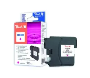 Peach LC-1100XL a LC-980XL alternativní cartridge pro Brother