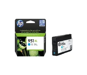 HP 951XL Cyan Ink Cart, 24 ml, CN046AE