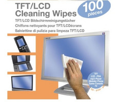 PEACH vlhčené čisticí ubrousky LED/TFT/LCD, PA101, 100ks