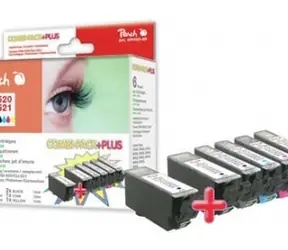 Peach remanufctured PGI-520/CLI-521 MultiPack Plus alternativní cartridge