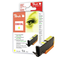 Peach CLI-551XL alternativní cartridge s čipem