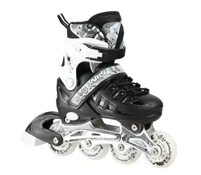NILS EXTREME NH10905 ČERNÉ VEL.M(35-38) ZIMNÍ BRUSLE 4V1