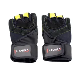 HMS FITNESS RUKAVICE ŽLUTÉ RST01 VEL. M