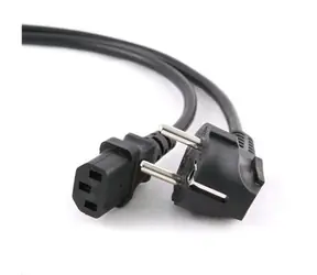 C-TECH napájecí síťový kabel VDE 220/230V 3m