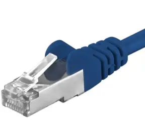 PremiumCord SFTP CAT6A 2m modrá