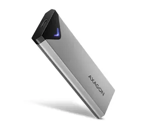 AXAGON EEM2-UG2, USB-C 10Gbps - M.2 NVMe SSD kovový box, délka 42 až 80 mm