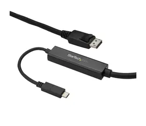 StarTech Adaptér USB-C na DisplayPort 3 m černá