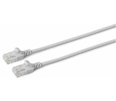 MicroConnect CAT6a U/UTP SLIM 2m bílá