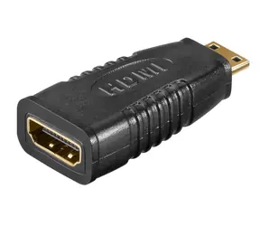 MicroConnect Adaptér miniHDMI (M) - HDMI (F) černá