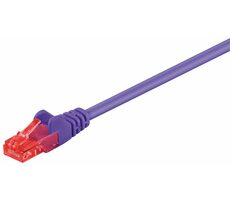 MicroConnect CAT6 U/UTP 7m fialová