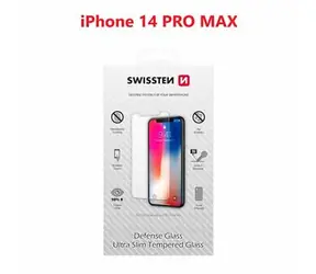 SWISSTEN Ochranné temperované sklo 2.5D pro Apple iPhone 14 PRO MAX