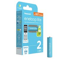 Panasonic Eneloop Nabíjecí baterie AAA 550 mAh 2 ks