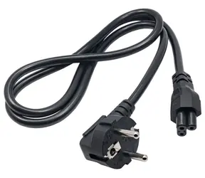 TRX Síťový napájecí kabel 1 m černá